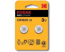 Kodak CR1620 Wegwerpbatterij - Lithium - 3V