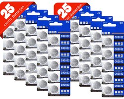 Maxenza CR2032 - CR2032 Batterij - 50 Batterijen