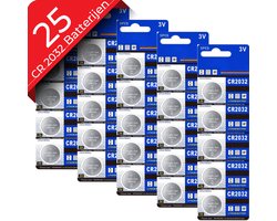 Maxenza - Knoopcel Batterijen - CR2032 - 25 Stuks