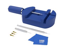 MMOBIEL Horloge band inkorter - Schakel pin verwijderbaar - Verstelbare reparatie set - gereedschap voor horlogemakers