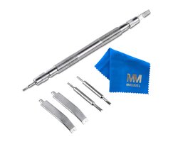 MMOBIEL Professionele Horloge Pin Verwijdering Set - inclusief: Spring Bar, Push Pins, Horloge Pinnen - 7 in 1 Verwijdering Set