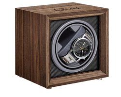 Olvy Time - Watchwinder Hout - Horloge Opwinder - 1 Horloge - Automatische Horloge Winder