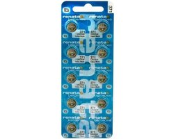 Renata 371/SR920SW zilveroxide horlogebatterij 10 pack