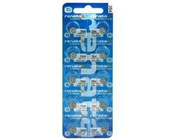 Renata horlogebatterij 364 / SR621SW strip 10 stuks
