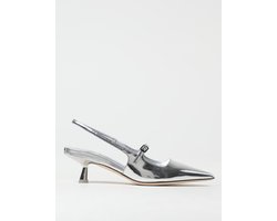 DIDI Slingback Pumps Kitten Heel Wo - Silver