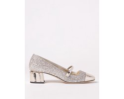 Elisa Glitter Mary Jane Pumps Wo - Gold