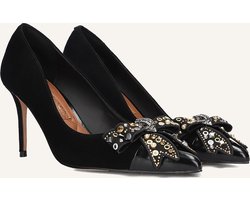 Kurt Geiger London Belgravia Stud Bow Hakken Dames - Zwart - Maat 39