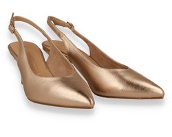 Marco Tozzi Dames Slingback Platinum | Goud | Maat: 39