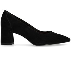 No Stress - Dames - Zwarte suède pumps - Maat 41