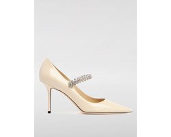 Pointed-Toe Slingback Heels with Crystal Embellishts Classic and