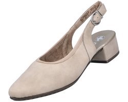 Rieker dames slingback beige pumps