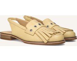 Shabbies Fes Hakken Dames - Geel - Maat 40