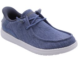 Skechers - Schoenen - Blauw - Heren - Maat 47.5 -