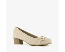 Softline dames pumps met H leest beige - Maat 36