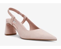 Steve Madden Dames Slingback Evanston Blush Suede | Rose | Maat: 41