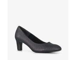 Tamaris dames pumps met glitters grijs - Maat 37