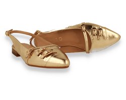 Tango Dames Slingback Duna 4-b Platino Gold | Goud | Maat: 37