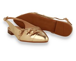 Tango Dames Slingback Duna 4-b Platino Gold | Goud | Maat: 39