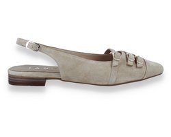 Tango Dames Slingback Duna 4-j Suede | Beige | Maat: 38