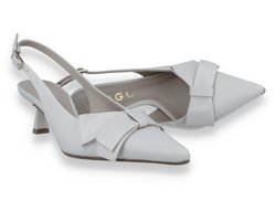Tango Dames Slingback Noss 1-b Off White Leather | Beige | Maat: 41