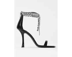 Verity 100 CrystalEmbellished Heels Wo - Black