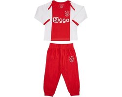 Ajax-baby pyjama wit rood wit Ziggo