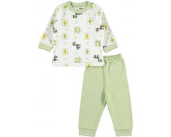 Baby pyjama jongens - Dieren zebra olifant Babykleding