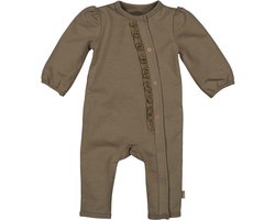 BESS boxpak met ruffles walnut bruin