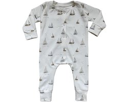 Boxpakje - Coen - Label by Lotte - Zeilboten - Zeilboot - Maat 50/56 - Katoen