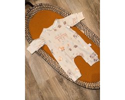 Boxpakje Herfst dieren - Beige - ByTasha - Maat 50/56 - Dierenprint