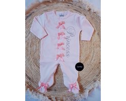 Boxpakje Princess maat 68/74 - Kraamcadeau - Babyshower - Babymeisje - Babykleding