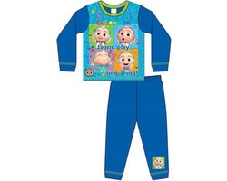 Cocomelon pyjama - blauw - pyjamabroek en shirt - maat 86