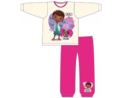 de Speelgoed Dokter pyjama - maat 86/92 - Doc McStuffins pyama - roze
