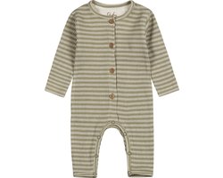 Dirkje - Boxpak - Jongens - Light Faded Green - met streepje - Maat 68