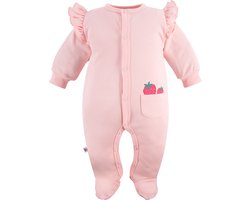 Eevi - Boxpakje/Slaappakje/Pyjama/Onesie - Aardbeien - Maat 62 - 2 t/m 4 maanden
