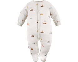 Eevi - Boxpakje/Slaappakje/Pyjama/Onesie - Autootjes - Maat 56 - 0 t/m 2 maanden