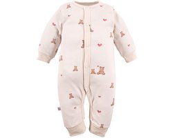 Eevi - Boxpakje/Slaappakje/Pyjama/Onesie - Beertjes - Maat 62 - 2 t/m 4 maanden
