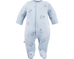 Eevi - Boxpakje/Slaappakje/Pyjama/Onesie - Eendjes - Blauw- Maat 62 - 2 t/m 4 maanden