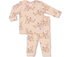 Feetje Pyjama Betsy Bird Roze - Premium Sleepwear by FEETJE- Maat 104