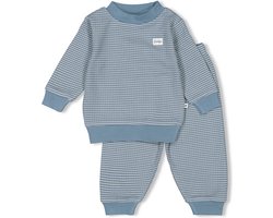 Feetje Wafel Pyjama ijs blauw