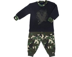 Frogs and Dogs - Pyjama Adelaar - Blauw / Groen - Maat 98 - Jongens