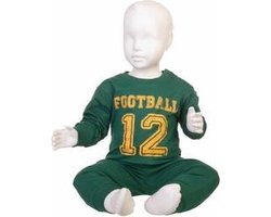 Fun2Wear Football Pyjama Groen maat 68