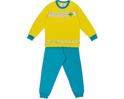 Fun2Wear - Pyjama Ambulance Geel - Geel - Maat 86 -