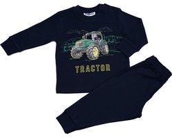 Fun2Wear - Pyjama Baby Tractor | Dress Blues meisjes jongens - Katoen - Maat 68