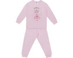 Fun2Wear - Pyjama Kids Prinses | Lichtroze meisjes jongens - Katoen - Maat 104
