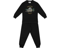 Fun2Wear - Pyjama Tractor Crazy - Zwart - Maat 74 -