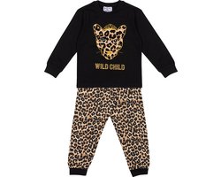 Fun2Wear - Pyjama Wild Child - Zwart - Maat 74 - Meisjes
