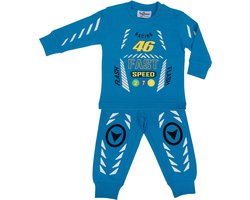 Funderwear - Pyama - Blauw - Racing = Maat 68 - Jongen
