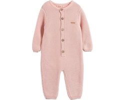 Minora gebreide baby kleding jongens-Unisex boxpakje- Baby kleding meisjes- Maat 80/ 9-12 Maanden-Newborn overalls winter- Baby kleding jongens-Pink-Kraamcadeau - Babyshower Cadeau- Sinterklaas