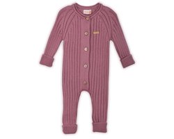 Minora gebreide baby kleding jongens-Unisex boxpakje-Kraamcadeau -Kraamcadeau - Babyshower-Newborn overalls winter- Paars 12/18 Maanden- Sinterklaas